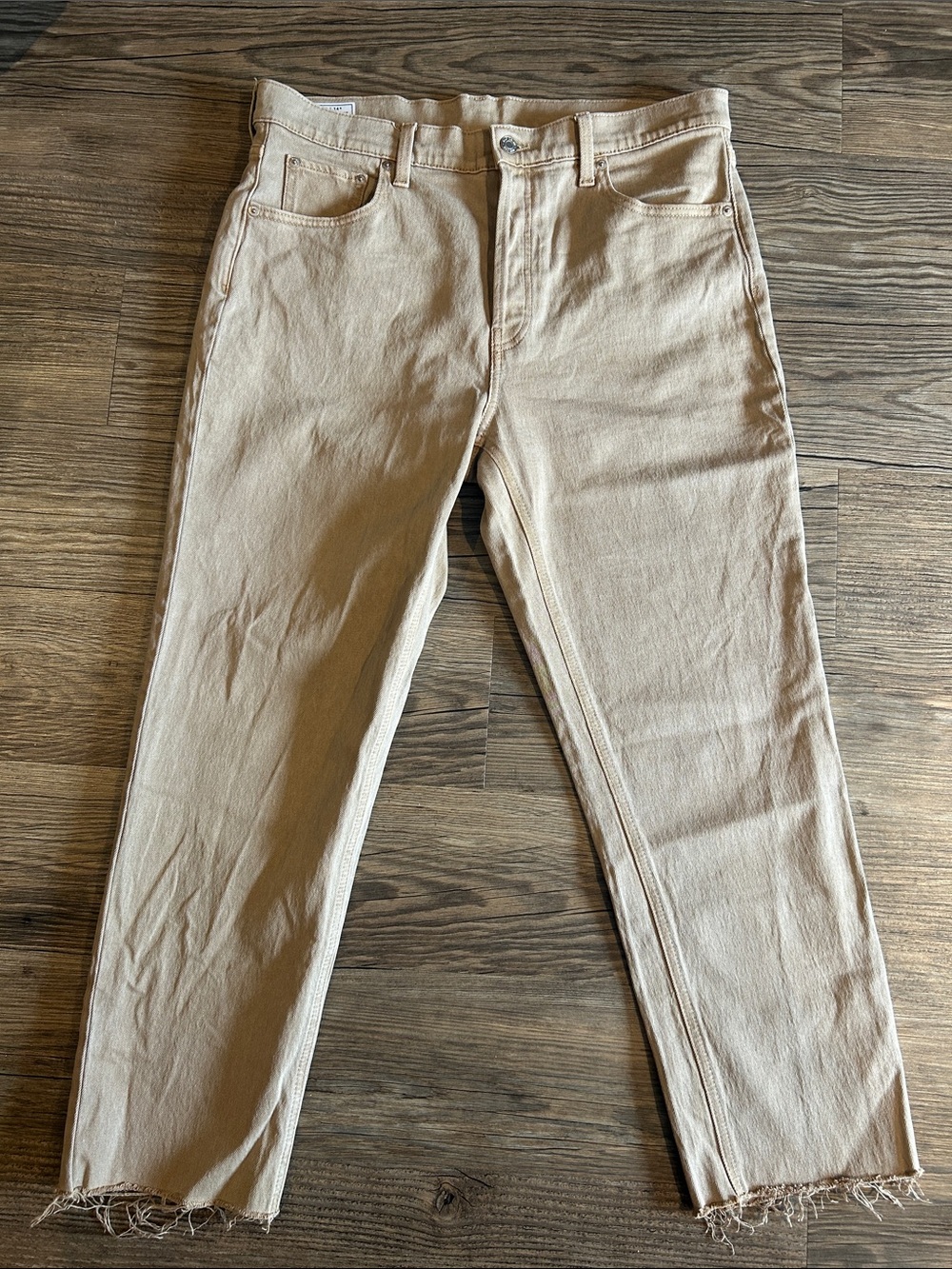 GAP Straight Leg Jeans Cheeky Straight High Rise (Size 32 14R)